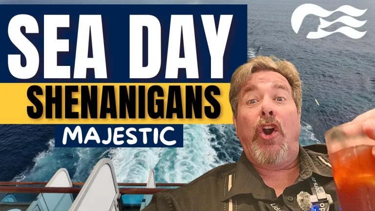 sea day shenanigans on the majestic princess thumbnail