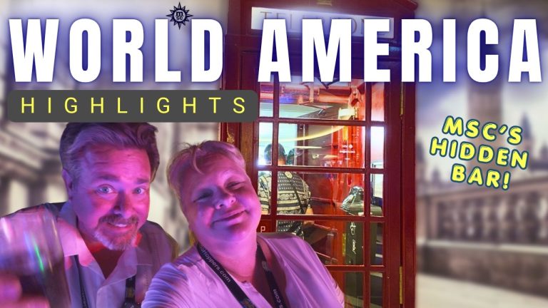 MSC World America: Hidden Bars & White Party Highlights! 👀  #msccruises #cruiselife
