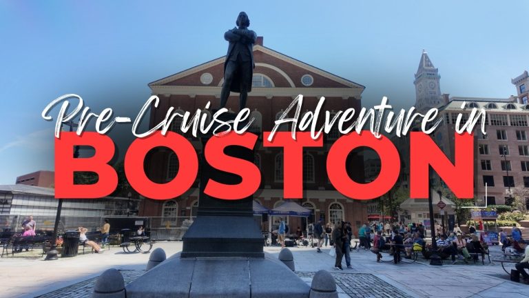 boston before a cruise
