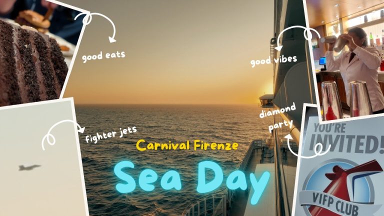 carnival firenze sea day