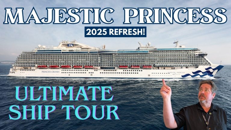 majestic princess ship tour