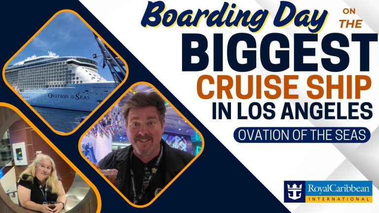 ovation of the seas embarkation